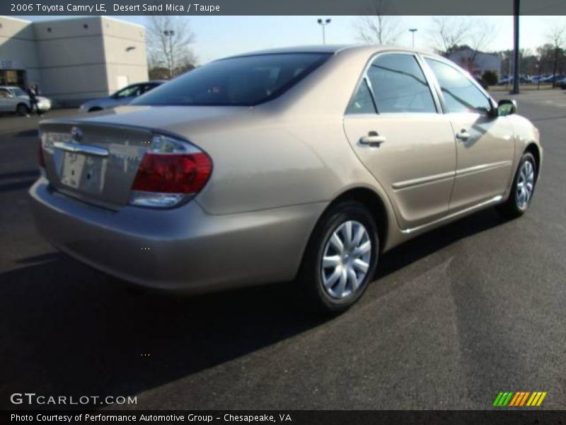 Desert Sand Mica / Taupe 2006 Toyota Camry LE