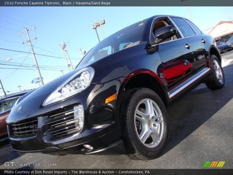 Black / Havanna/Sand Beige 2010 Porsche Cayenne Tiptronic