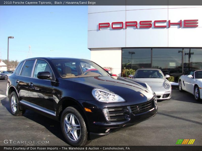 Black / Havanna/Sand Beige 2010 Porsche Cayenne Tiptronic