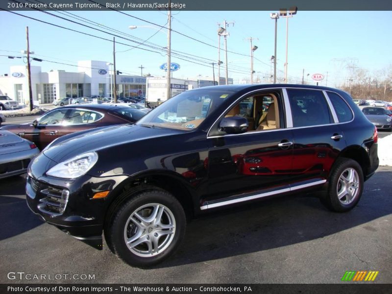 Black / Havanna/Sand Beige 2010 Porsche Cayenne Tiptronic