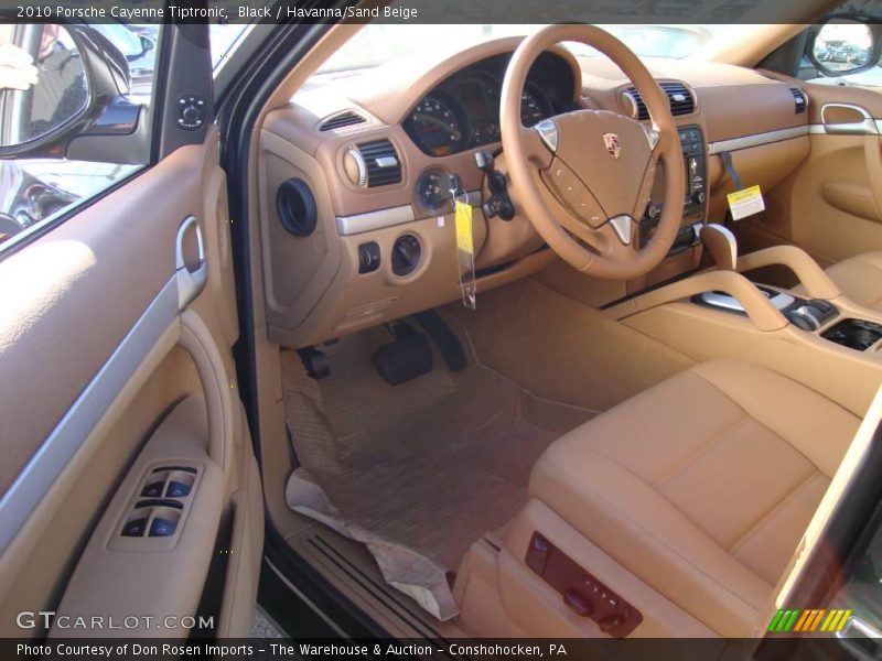 Black / Havanna/Sand Beige 2010 Porsche Cayenne Tiptronic