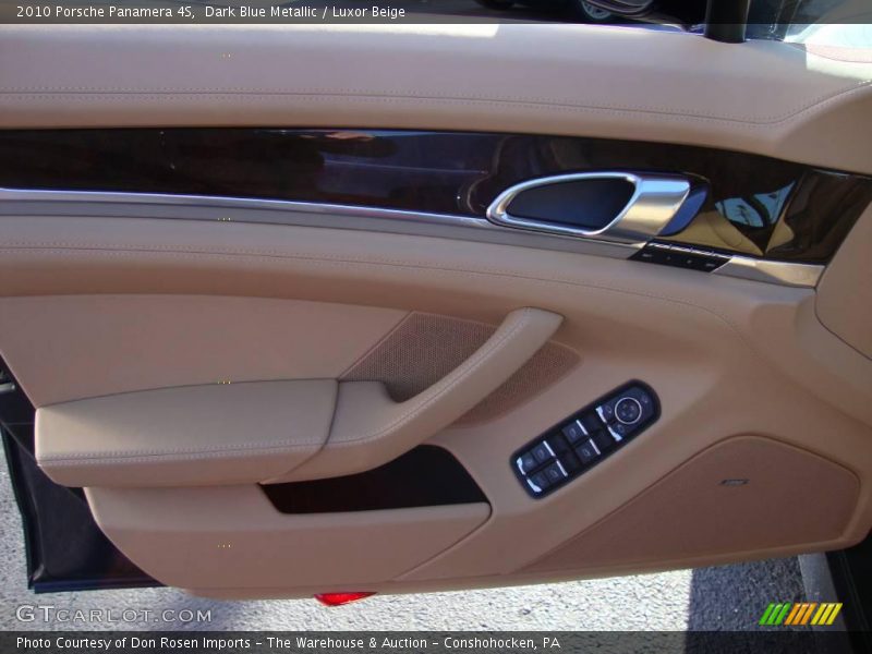Dark Blue Metallic / Luxor Beige 2010 Porsche Panamera 4S