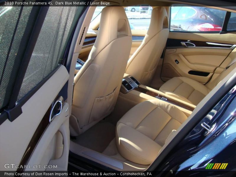 Dark Blue Metallic / Luxor Beige 2010 Porsche Panamera 4S
