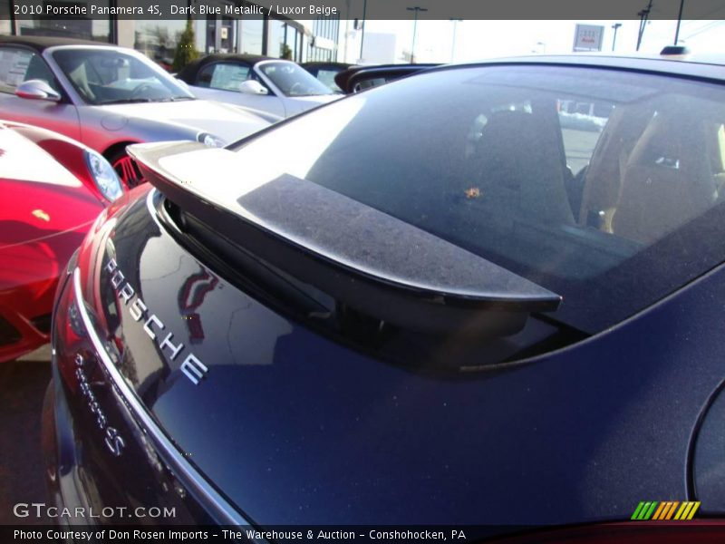 Dark Blue Metallic / Luxor Beige 2010 Porsche Panamera 4S