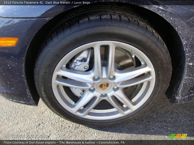 Dark Blue Metallic / Luxor Beige 2010 Porsche Panamera 4S