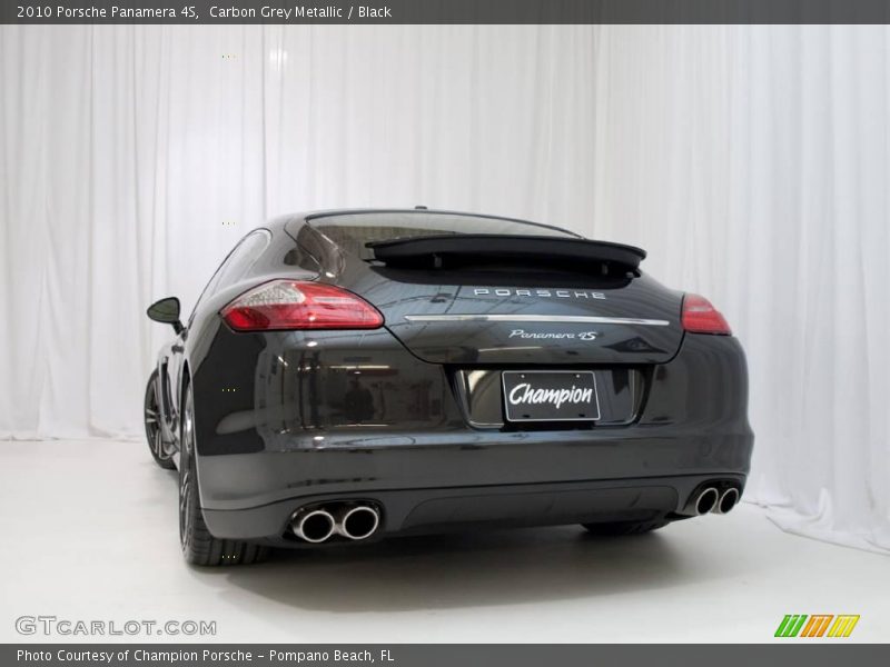 Carbon Grey Metallic / Black 2010 Porsche Panamera 4S