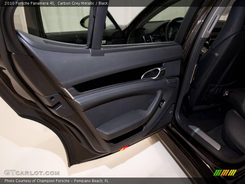 Carbon Grey Metallic / Black 2010 Porsche Panamera 4S