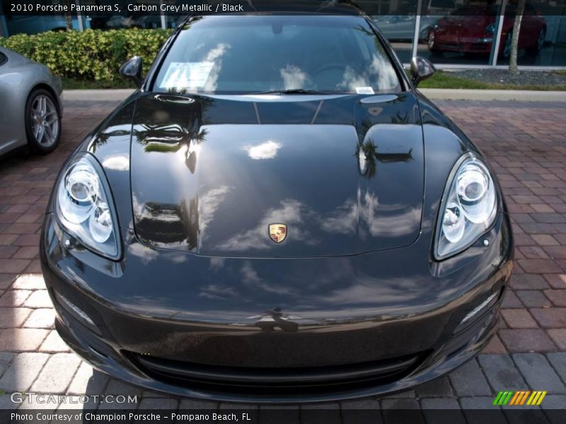 Carbon Grey Metallic / Black 2010 Porsche Panamera S