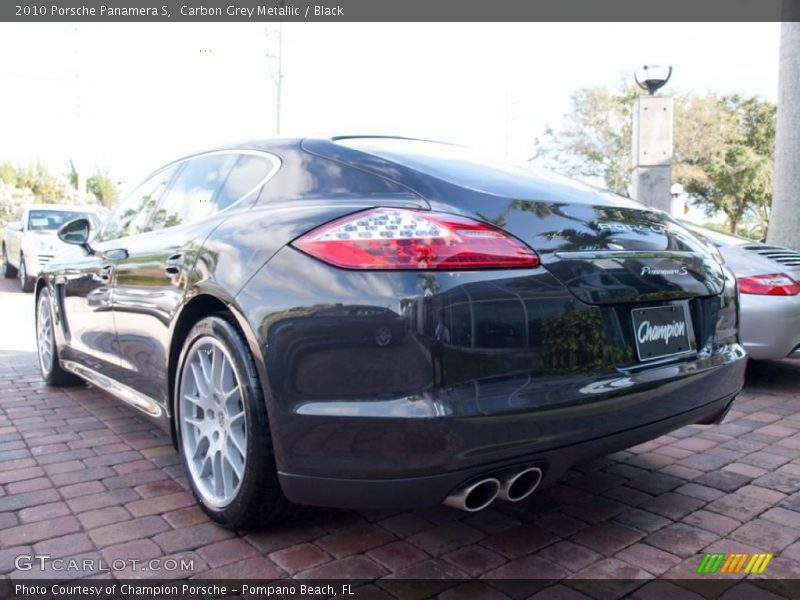 Carbon Grey Metallic / Black 2010 Porsche Panamera S
