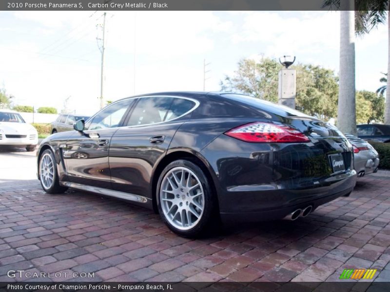 Carbon Grey Metallic / Black 2010 Porsche Panamera S