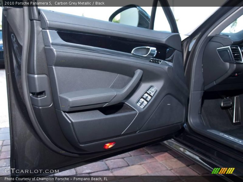 Carbon Grey Metallic / Black 2010 Porsche Panamera S