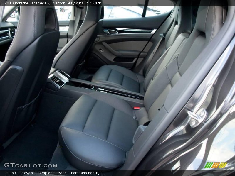Carbon Grey Metallic / Black 2010 Porsche Panamera S