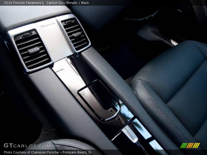 Carbon Grey Metallic / Black 2010 Porsche Panamera S