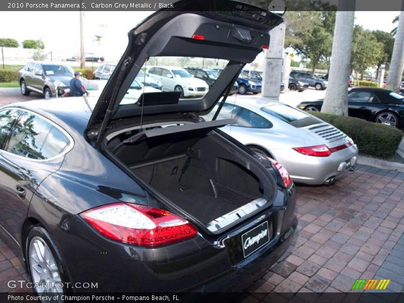 Carbon Grey Metallic / Black 2010 Porsche Panamera S