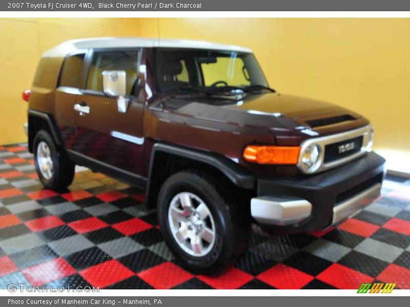 Black Cherry Pearl / Dark Charcoal 2007 Toyota FJ Cruiser 4WD