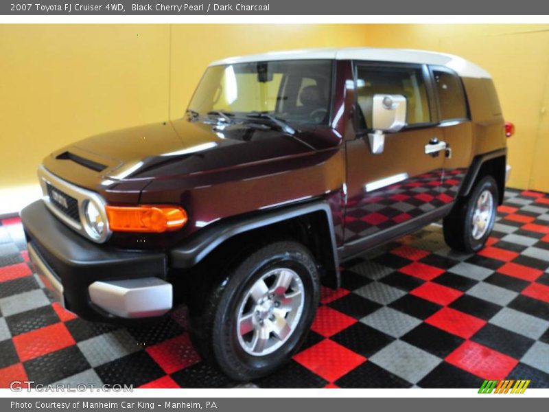 Black Cherry Pearl / Dark Charcoal 2007 Toyota FJ Cruiser 4WD