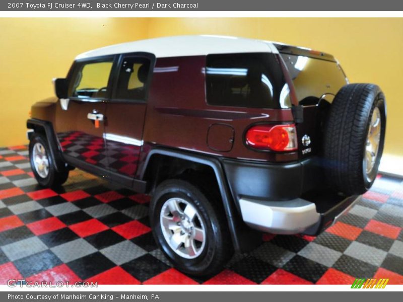 Black Cherry Pearl / Dark Charcoal 2007 Toyota FJ Cruiser 4WD