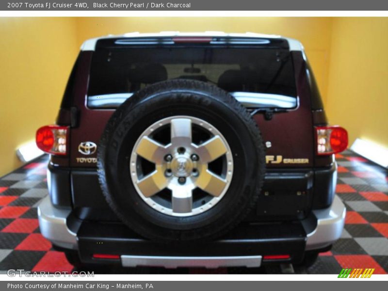 Black Cherry Pearl / Dark Charcoal 2007 Toyota FJ Cruiser 4WD