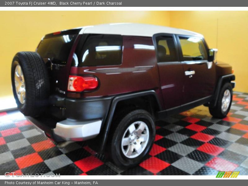 Black Cherry Pearl / Dark Charcoal 2007 Toyota FJ Cruiser 4WD