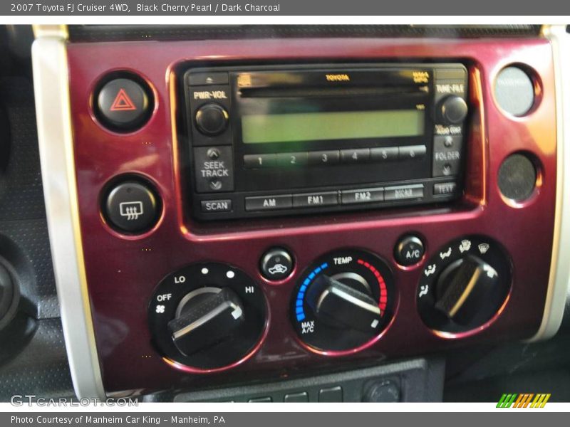 Black Cherry Pearl / Dark Charcoal 2007 Toyota FJ Cruiser 4WD