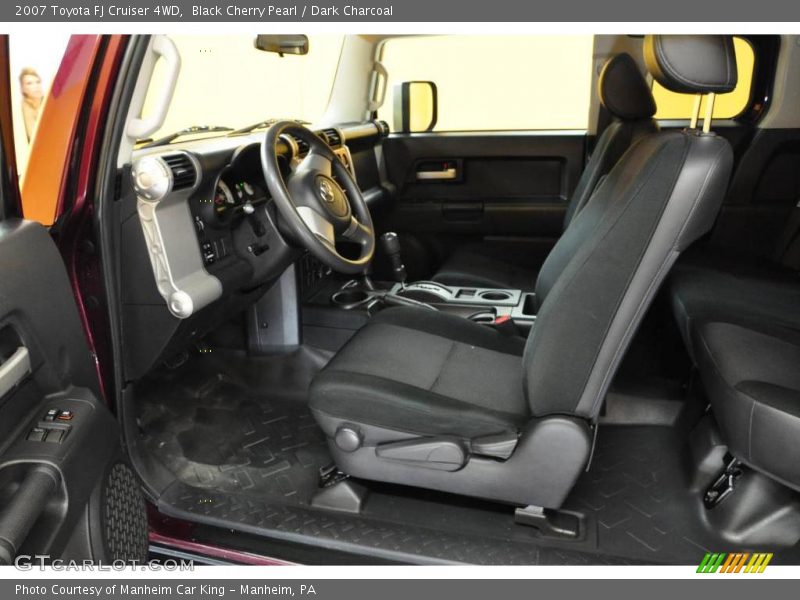 Black Cherry Pearl / Dark Charcoal 2007 Toyota FJ Cruiser 4WD