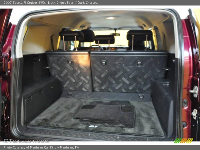 Black Cherry Pearl / Dark Charcoal 2007 Toyota FJ Cruiser 4WD