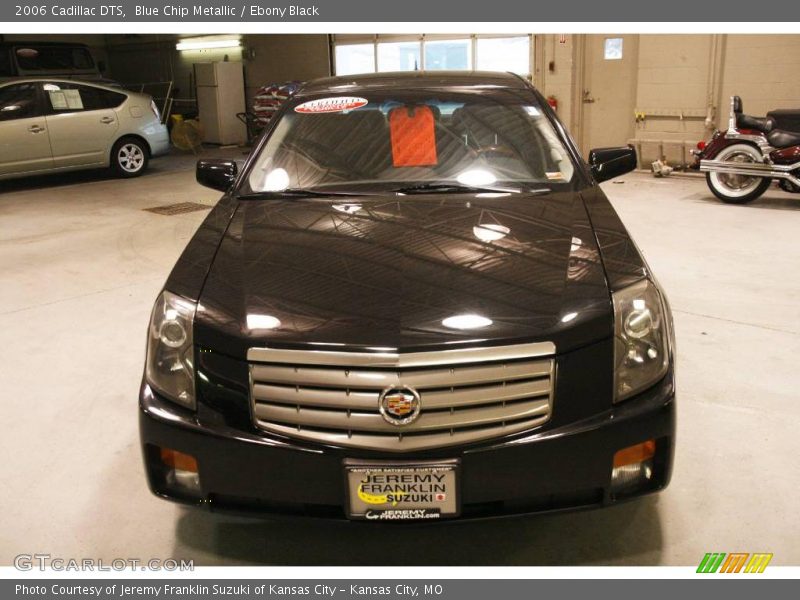Blue Chip Metallic / Ebony Black 2006 Cadillac DTS
