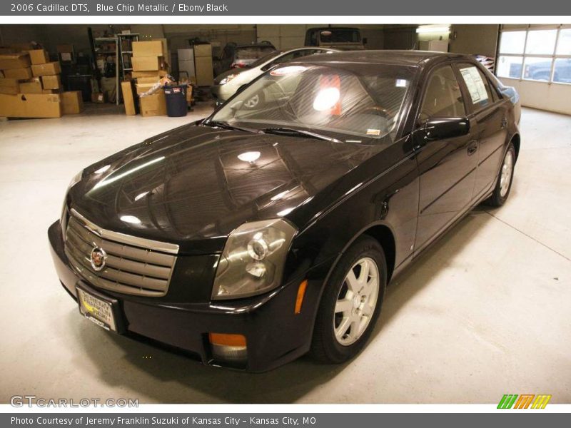 Blue Chip Metallic / Ebony Black 2006 Cadillac DTS