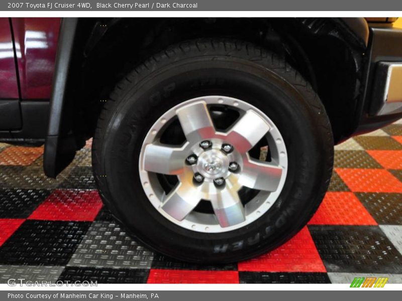 Black Cherry Pearl / Dark Charcoal 2007 Toyota FJ Cruiser 4WD