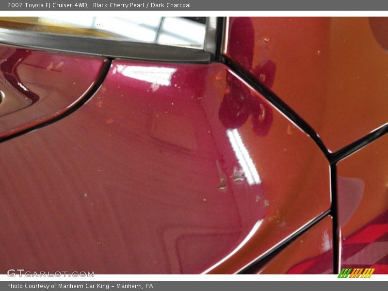 Black Cherry Pearl / Dark Charcoal 2007 Toyota FJ Cruiser 4WD