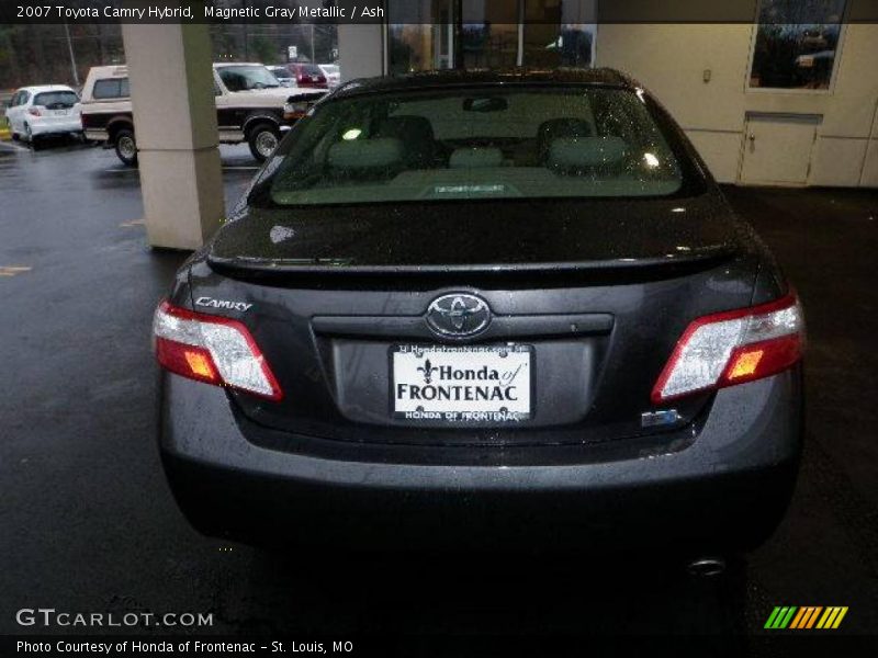 Magnetic Gray Metallic / Ash 2007 Toyota Camry Hybrid