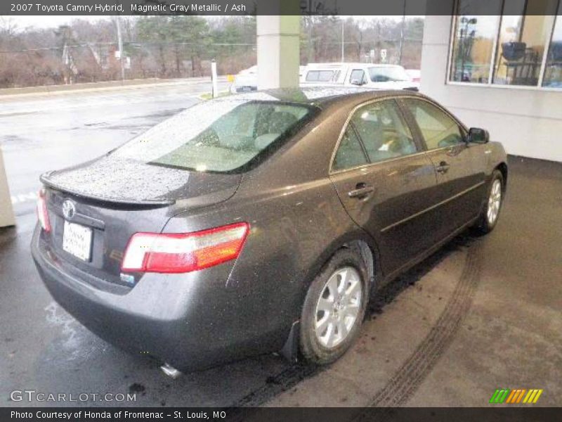 Magnetic Gray Metallic / Ash 2007 Toyota Camry Hybrid