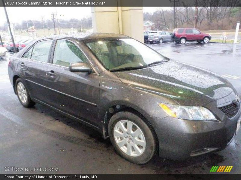 Magnetic Gray Metallic / Ash 2007 Toyota Camry Hybrid