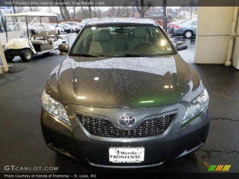 Magnetic Gray Metallic / Ash 2007 Toyota Camry Hybrid