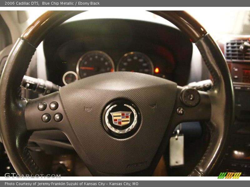 Blue Chip Metallic / Ebony Black 2006 Cadillac DTS