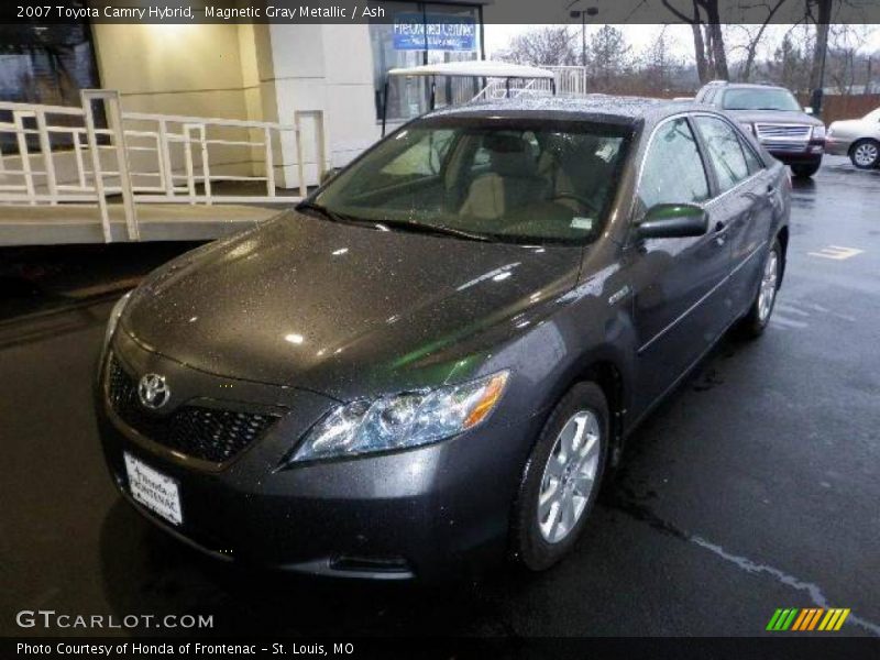 Magnetic Gray Metallic / Ash 2007 Toyota Camry Hybrid