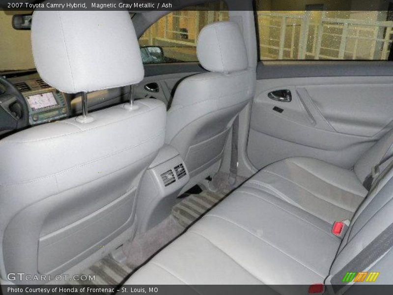 Magnetic Gray Metallic / Ash 2007 Toyota Camry Hybrid
