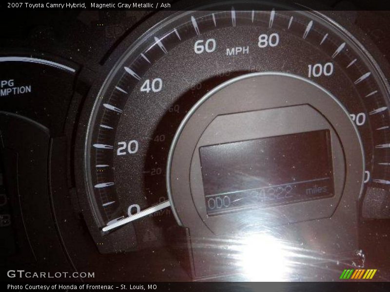 Magnetic Gray Metallic / Ash 2007 Toyota Camry Hybrid