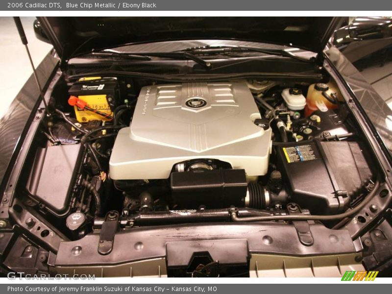 Blue Chip Metallic / Ebony Black 2006 Cadillac DTS
