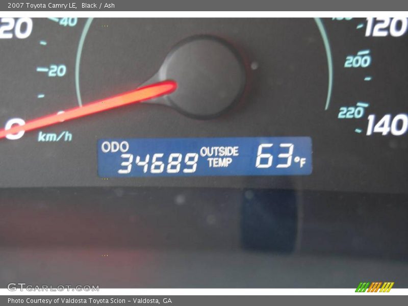 Black / Ash 2007 Toyota Camry LE