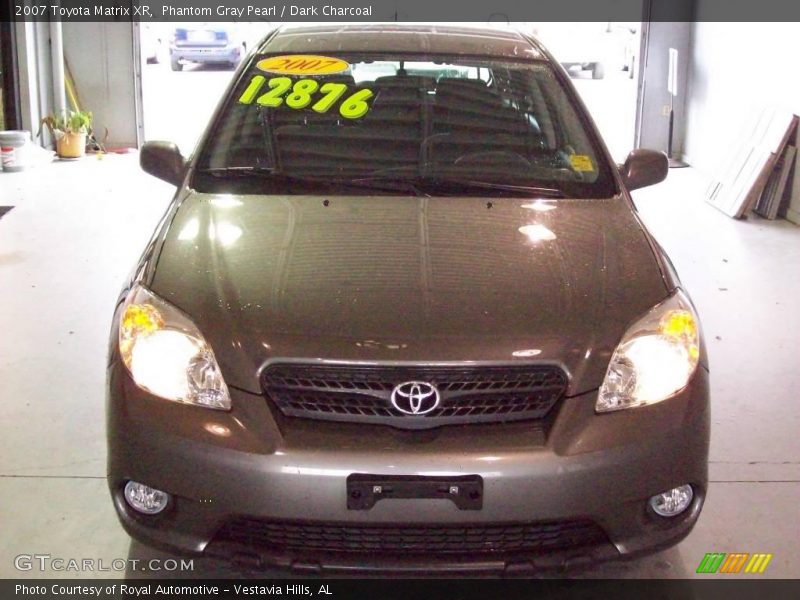 Phantom Gray Pearl / Dark Charcoal 2007 Toyota Matrix XR