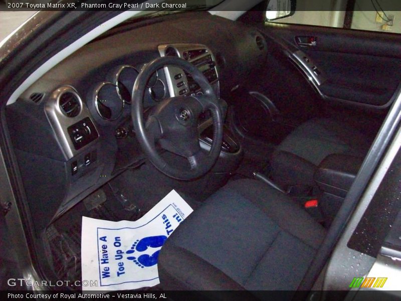 Phantom Gray Pearl / Dark Charcoal 2007 Toyota Matrix XR