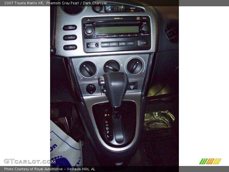 Phantom Gray Pearl / Dark Charcoal 2007 Toyota Matrix XR