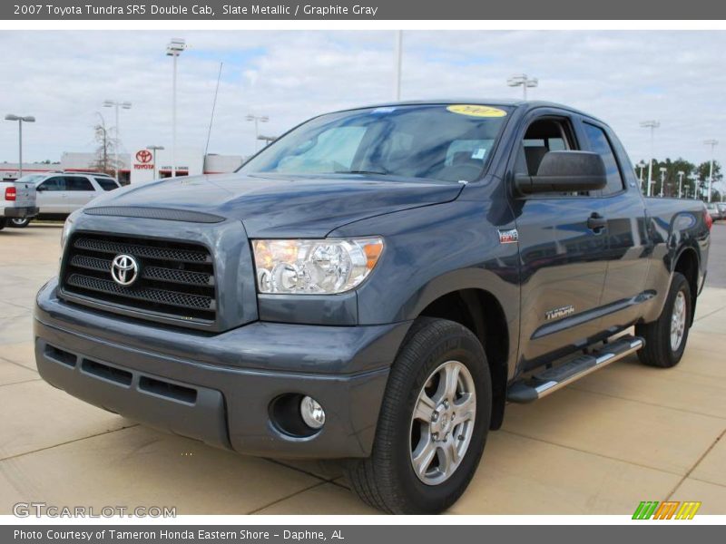 Slate Metallic / Graphite Gray 2007 Toyota Tundra SR5 Double Cab