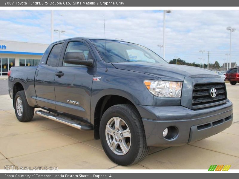 Slate Metallic / Graphite Gray 2007 Toyota Tundra SR5 Double Cab