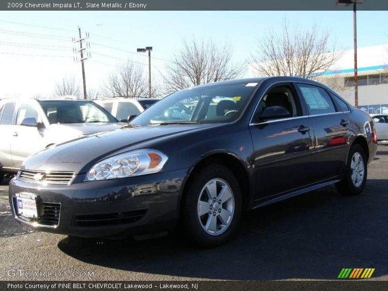 Slate Metallic / Ebony 2009 Chevrolet Impala LT