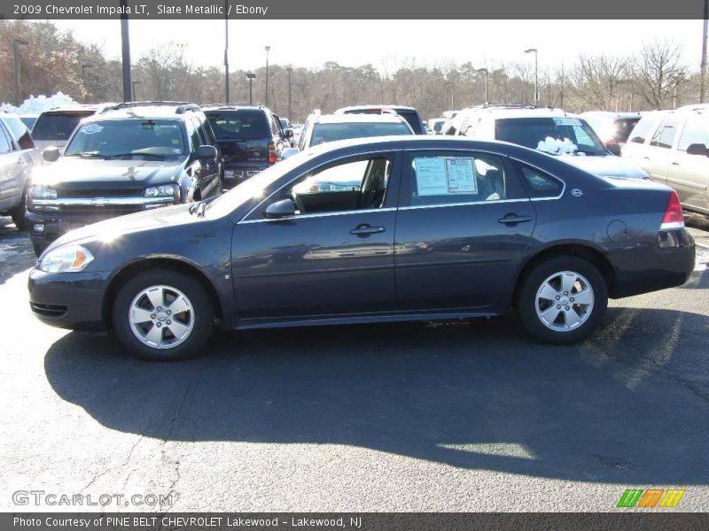 Slate Metallic / Ebony 2009 Chevrolet Impala LT