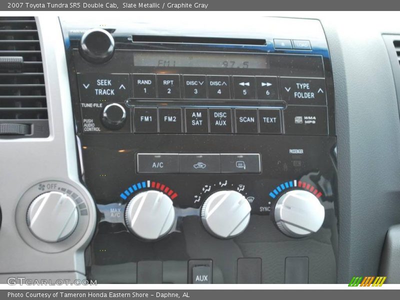 Slate Metallic / Graphite Gray 2007 Toyota Tundra SR5 Double Cab
