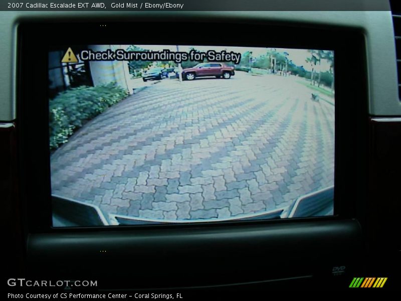 Gold Mist / Ebony/Ebony 2007 Cadillac Escalade EXT AWD