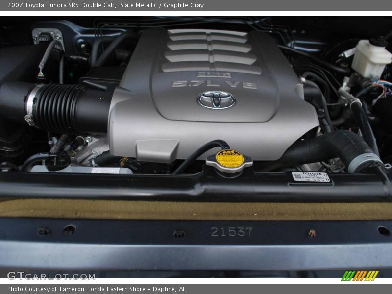 Slate Metallic / Graphite Gray 2007 Toyota Tundra SR5 Double Cab